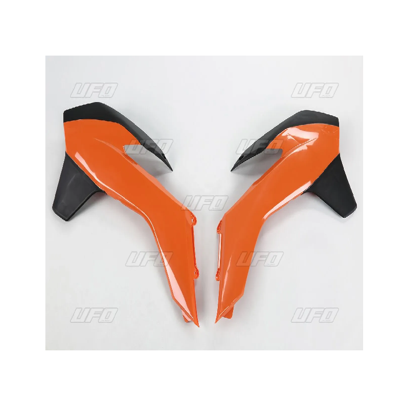 Protectores de radiador UFO para KTM EXC 125, EXC 200, EXC 250 de 2014 a 2016