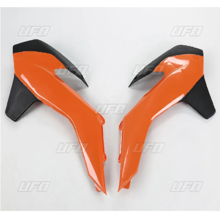 Habillages de radiateur UFO pour KTM EXC 125, EXC 200, EXC 250 de 2014 à 2016