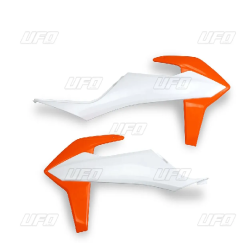 UFO radiator shrouds for KTM EXC 150 TPI, EXC 250 TPI, EXC 300 TPI from 2020 to 2023