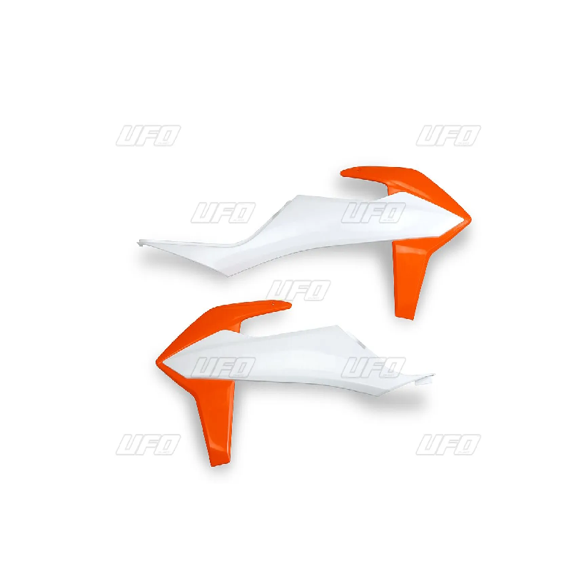 UFO radiator shrouds for KTM EXC 150 TPI, EXC 250 TPI, EXC 300 TPI from 2020 to 2023