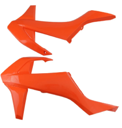 Caches radiateur de rechange UFO pour KTM EXC 250, EXC 250 TPI, EXC 300, EXC 300 TPI de 2017 à 2019