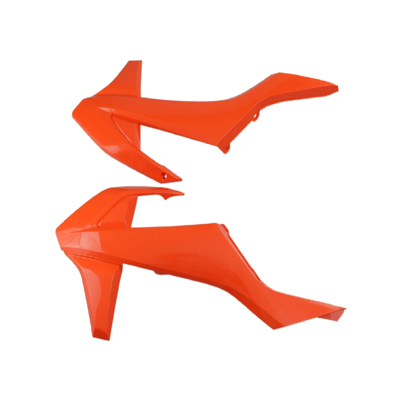 UFO replacement radiator caps for KTM EXC 250, EXC 250 TPI, EXC 300, EXC 300 TPI from 2017 to 2019