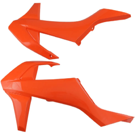 Tapas de radiador de repuesto UFO para KTM EXC 250, EXC 250 TPI, EXC 300, EXC 300 TPI de 2017 a 2019