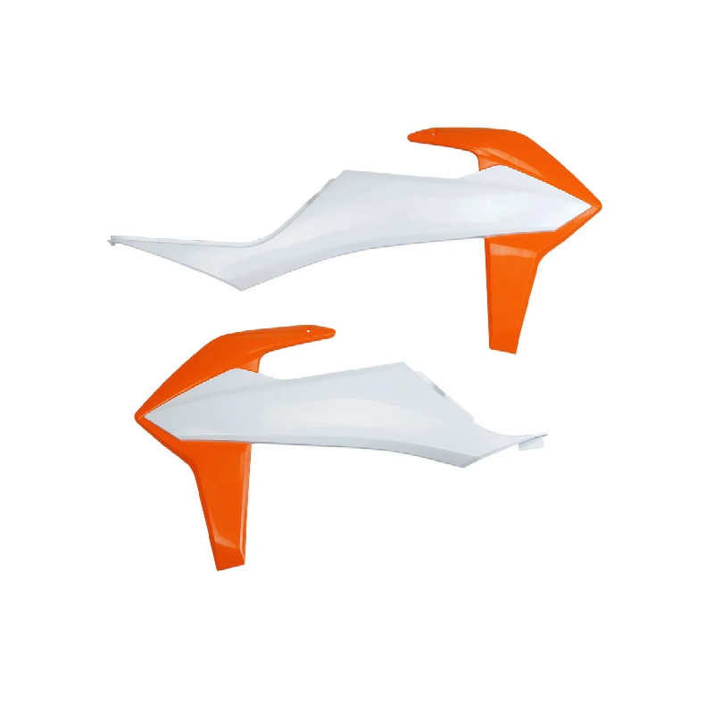 UFO replacement radiator caps for KTM EXC 150 TPI, EXC 250 TPI from 2020 to 2023 UFO replacement radiator caps for KTM EXC 150 TPI, EXC 250 TPI from 2020 to 2023