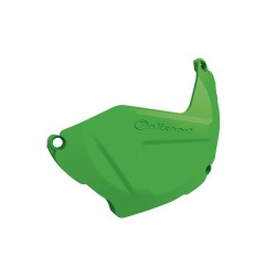 Tapa de embrague POLISPORT negro/verde para KAWASAKI KXF, KX 250 de 2009 a 2019