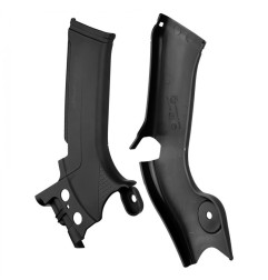 Frame protectors POLISPORT black for KAWASAKI KX, KXX 250, 450 from 2019 to 2024