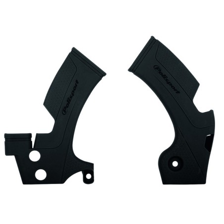Frame guard POLISPORT black for KAWASAKI KXF 450 from 2012 to 2018