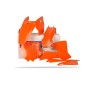 Kit plastique bodywork POLISPORT OEM for KTM SX 65 from 2002 to 2008