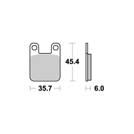 Nitro MOTO-MASTER brake pads for Motocross APRILIA, BETA, DERBI, GAS GAS, KTM, SHERCO