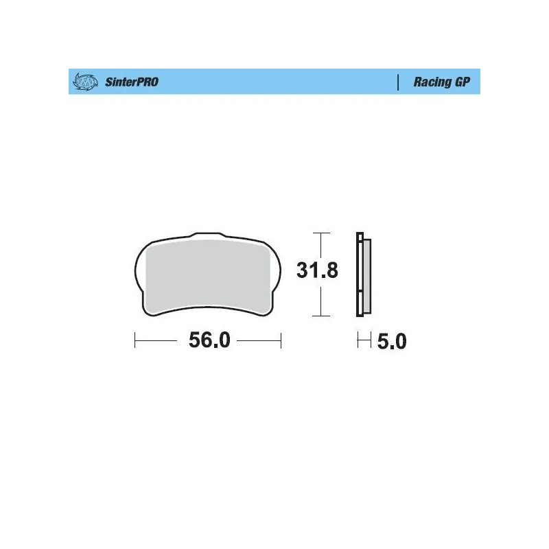 Plaquettes de frein Racing GP SinterPRO MOTO-MASTER pour GAS GAS, HONDA, JOTAGAS, TRS Plaquettes de frein Racing GP SinterPRO MOTO-MASTER pour GAS GAS, HONDA, JOTAGAS, TRS