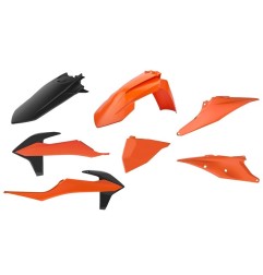 Original-Kunststoffverkleidungssatz von POLISPORT für KTM EXC, EXCF, XC, XCF 150, 250, 300, 350, 450, 500 der Modelljahre 2020 b