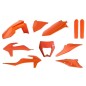 POLISPORT-Kunststoffverkleidungssatz in Orange für KTM XC, XCF, EXC, EXCF 150, 250, 300, 350, 450, 500 der Modelljahre 2020 bis 
