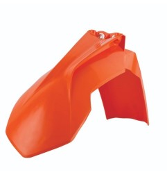 Guardabarros delantero POLISPORT naranja para KTM SX, SXF, EXC, EXCF 125, 200, 250, 300, 350, 450, 500 de 2013 a 2016