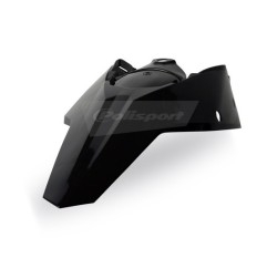 Rear mudguard with POLISPORT side plates for KTM SXF, EXCF 125, 144, 200, 250, 300, 400, 450, 505 from 2007 to 2011