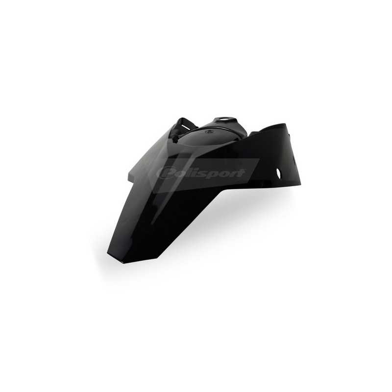 POLISPORT-Hinterradkotflügel mit Seitenplatten für KTM SXF, EXCF 125, 144, 200, 250, 300, 400, 450, 505 der Baujahre 2007 bis 20
