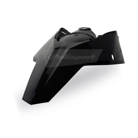 Guardabarros trasero con placas laterales POLISPORT para KTM SXF, EXCF 125, 144, 200, 250, 300, 400, 450, 505 de 2007 a 2011