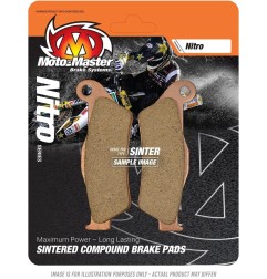 Plaquettes de frein Nitro MOTO-MASTER pour BENELLI, BMW, GAS GAS, HONDA, HUSABERG, HUSQVARNA