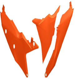 Paneles laterales de recambio UFO para MotoCross KTM EXC 150 TBI, EXC 250 TBI, EXC 300 TBI