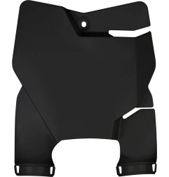 Stadium number plate with UFO fork protectors for MotoCross KTM SX 65