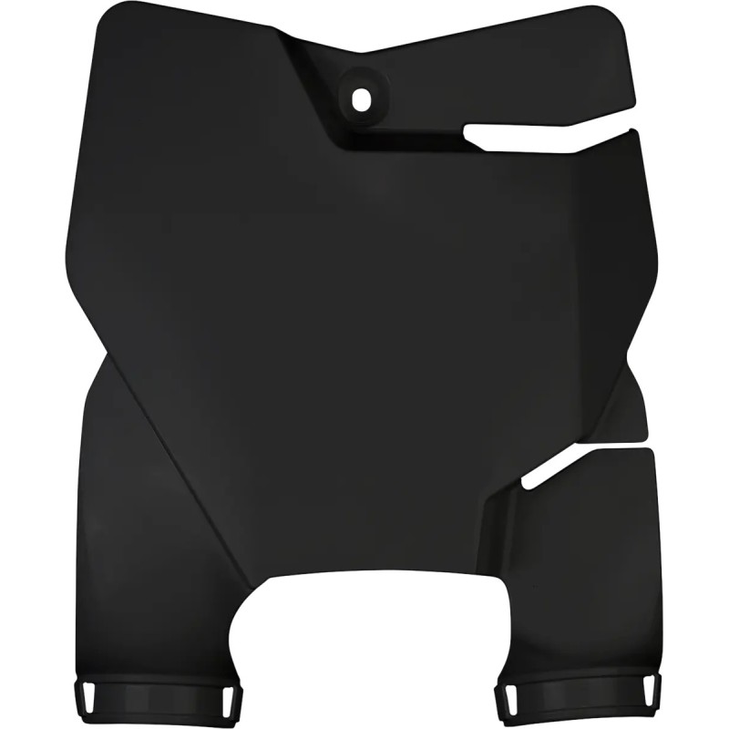 Stadium number plate with UFO fork covers for KTM SX 65 from 2017 to 2026 Stadium number plate with UFO fork covers for KTM SX 65 from 2017 to 2026