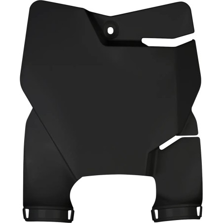 Stadium number plate with UFO fork protectors for MotoCross KTM SX 65