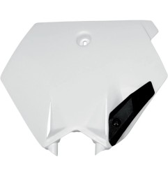 Placa de matrícula delantera de repuesto UFO para MotoCross KTM SX 105, SX 85