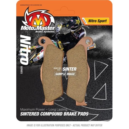 Plaquettes de frein Nitro Sport MOTO-MASTER pour BENELLI, BMW, GAS GAS, HUSABERG, HUSQVARNA