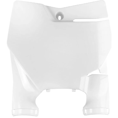 Stadium number plate with UFO fork protectors for KTM SX 85 from 2018 to 2026