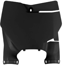 Stadium number plate with UFO fork protectors for MotoCross KTM SX 85