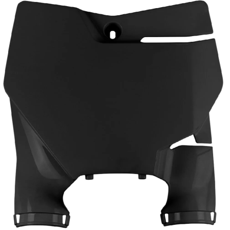 Stadium number plate with UFO fork protectors for KTM SX 85 from 2018 to 2026