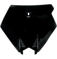 Plaque numéro avant de rechange UFO pour KTM EXC 125, EXC 200, EXC 250 de 1999 à 2002