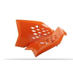 Aletas de radiador originales POLISPORT para KTM SX 65 de 2009 a 2015