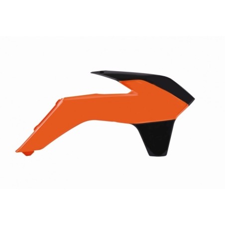 Ouies de radiateur POLISPORT origine/blanc pour KTM SX 85 de 2013 à 2017