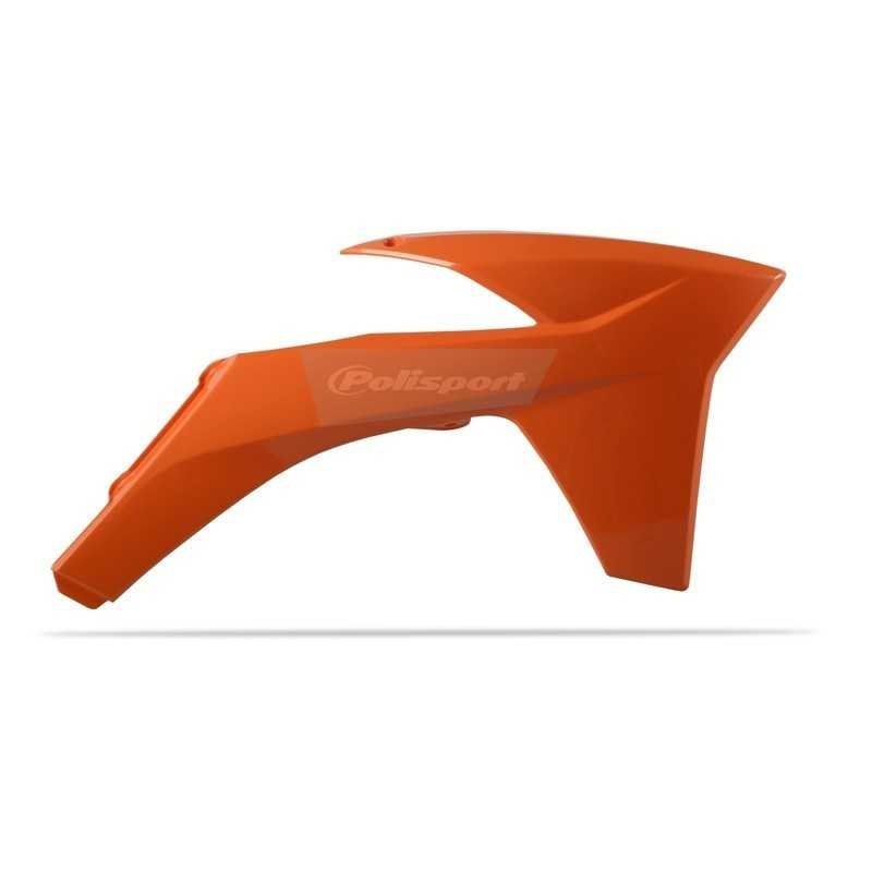 POLISPORT-Kühlerlüftungsschlitze in Orange für KTM SX, SXF, EXC, EXCF 125, 200, 250, 300, 350, 450, 500 der Modelljahre 2011 bis
