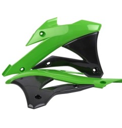 Cubre radiador POLISPORT para Kawasaki,KX 100,KX 85 I 17/14,KX 85 II 19/16