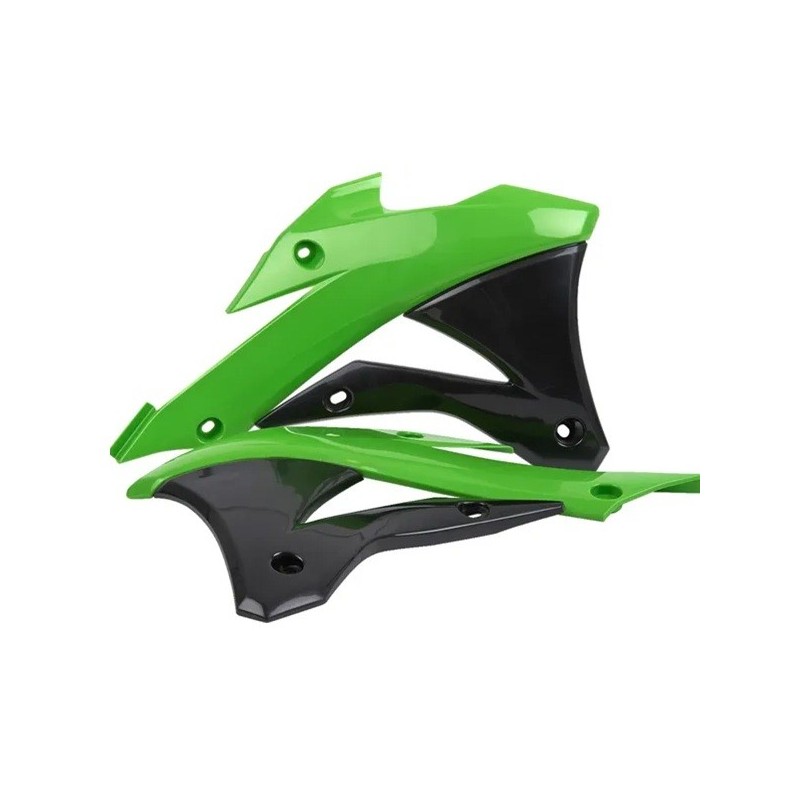 Cubre radiador POLISPORT para Kawasaki,KX 100,KX 85 I 17/14,KX 85 II 19/16