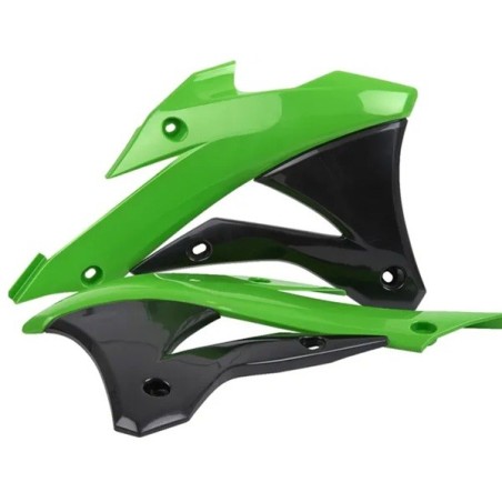 Cubre radiador POLISPORT para Kawasaki,KX 100,KX 85 I 17/14,KX 85 II 19/16
