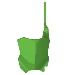 Plaque numéro Restyle POLISPORT pour KAWASAKI,KX 125 M,KX 250 de 2003 à 2008