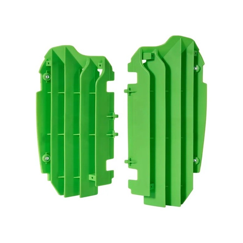 Plastic radiator grilles POLISPORT for KAWASAKI KX 450 F from 2012 to 2015