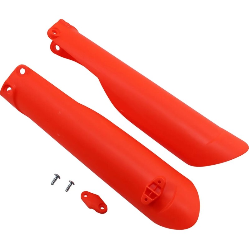 UFO fork covers for MotoCross KTM EXC 125, EXC 150 TPI, EXC 200 UFO fork covers for MotoCross KTM EXC 125, EXC 150 TPI, EXC 200