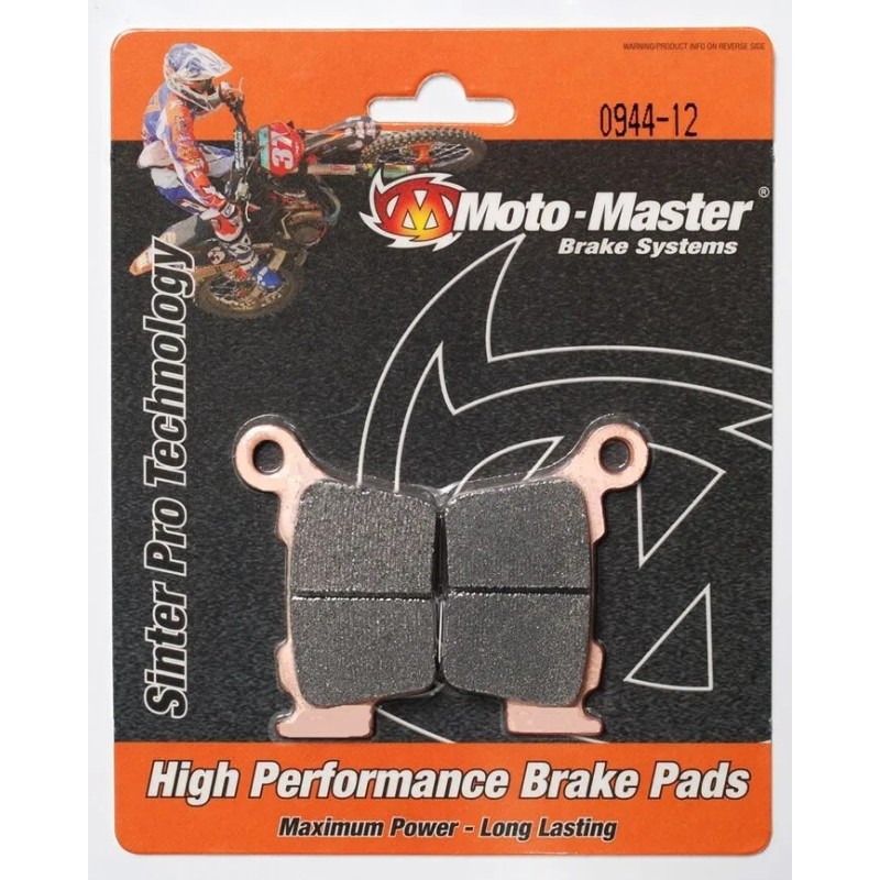 Plaquettes de frein MOTO-MASTER pour Motocross BMW, GAS GAS, HUSABERG, HUSQVARNA, KTM Plaquettes de frein MOTO-MASTER pour Motocross BMW, GAS GAS, HUSABERG, HUSQVARNA, KTM