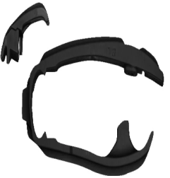 Patin de chaîne UFO pour KTM EXC 150 TBI, EXC 250 TBI, EXC 300 TBI de 2024 à 2026