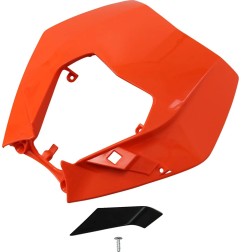 Cache phare en plastique UFO pour KTM EXC 125 de 2009 à 2013