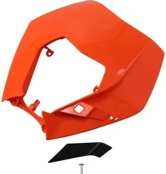 UFO -Scheinwerferabdeckung aus Kunststoff für die KTM EXC 125, Baujahre 2009 bis 2013 – Art.-Nr. KT04090@127