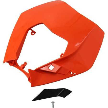 UFO -Scheinwerferabdeckung aus Kunststoff für die KTM EXC 125 der Modelljahre 2009 bis 2013