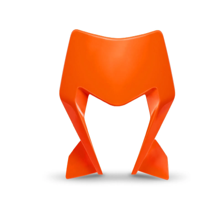 Máscara de faro de plástico UFO para KTM EXC 150 TBI, EXC 250 TBI, EXC 300 TBI de 2024 a 2026