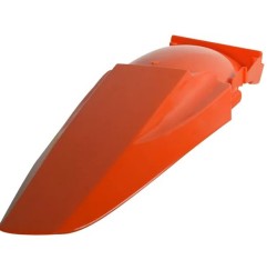 Guardabarros trasero POLISPORT para KTM EXC 125, EXC 200, EXC 250, EXC 250 RACING, EXC 300, EXC 380, EXC 525 RACING de 1998 a 20