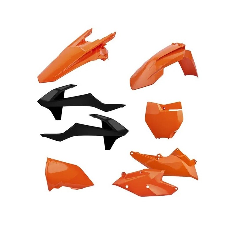 Complete POLISPORT plastic kits for KTM EXC 250,EXC 250 TPI,EXC 300,EXC 300 TPI,EXC-F 250,