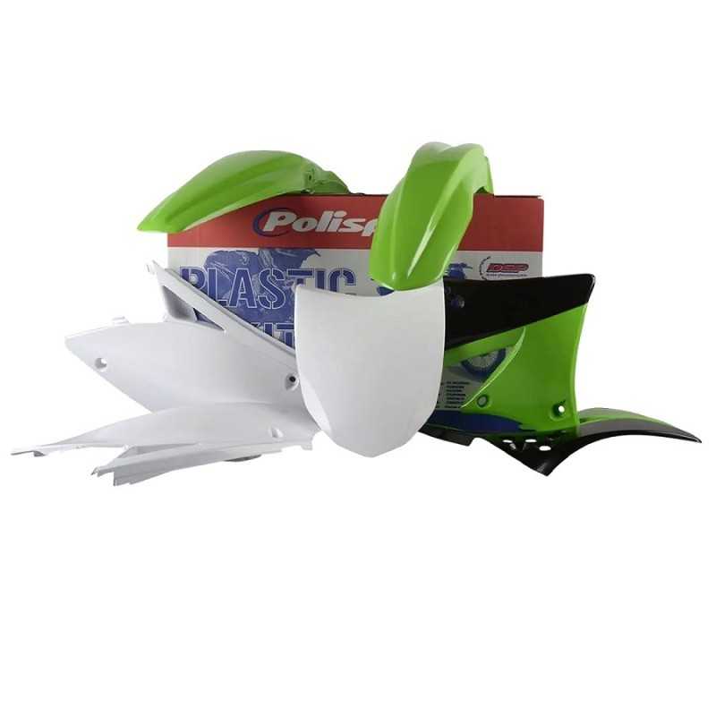 POLISPORT-Karosserie-Kit für die KAWASAKI KX 450 F, Baujahre 2009 bis 2011 POLISPORT-Karosserie-Kit für die KAWASAKI KX 450 F, Baujahre 2009 bis 2011