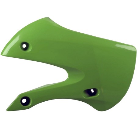 POLISPORT replacement plastic radiator openings for KAWASAKI KLX 110, KX 65, KX 65 A from 2000 to 2024